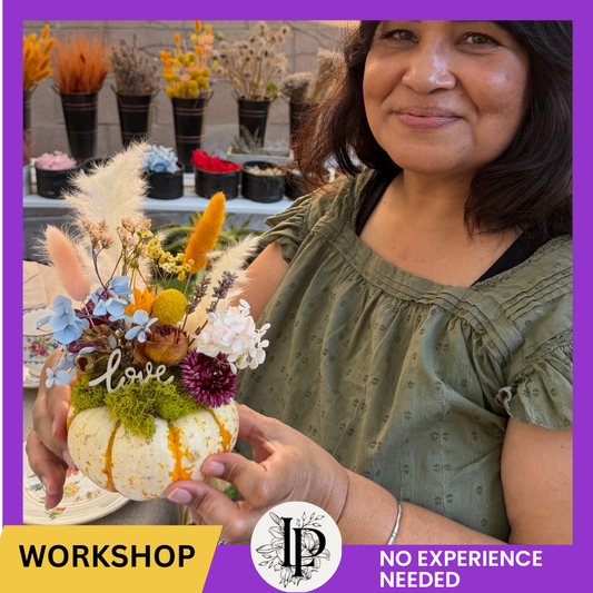 PUMPKIN FLORAL WORKSHOP