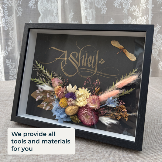 CUSTOM FLORAL FRAME WORKSHOP