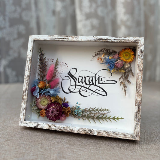 Ready Made Custom Name Frame