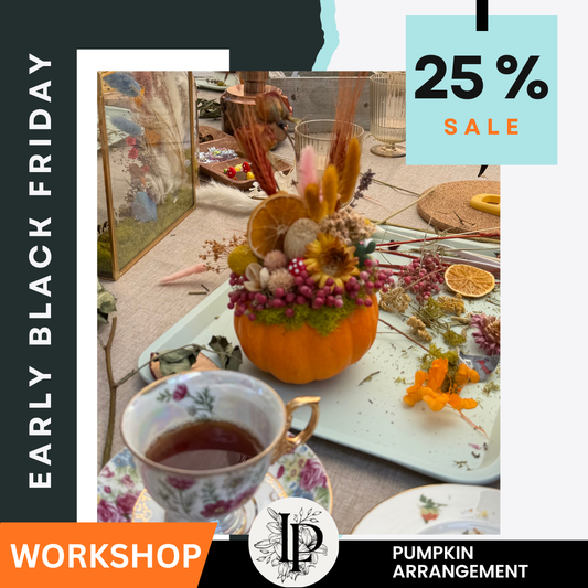 PUMPKIN FLORAL WORKSHOP