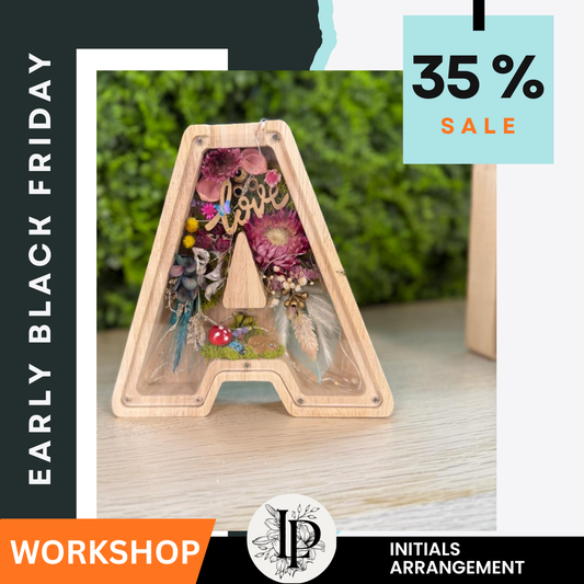 INITIAL FLOWER DECORATING WORKSHOP