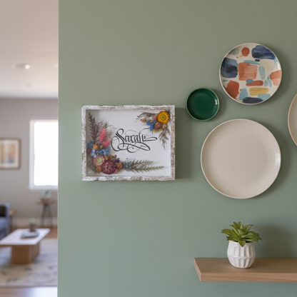 CUSTOM FLORAL FRAME WORKSHOP