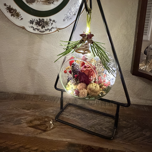 Holiday Flower Ornament Workshop