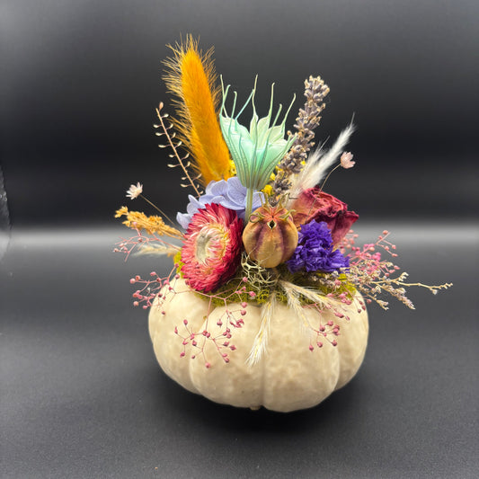 Ready Made Pumpkin Flower Arrangement