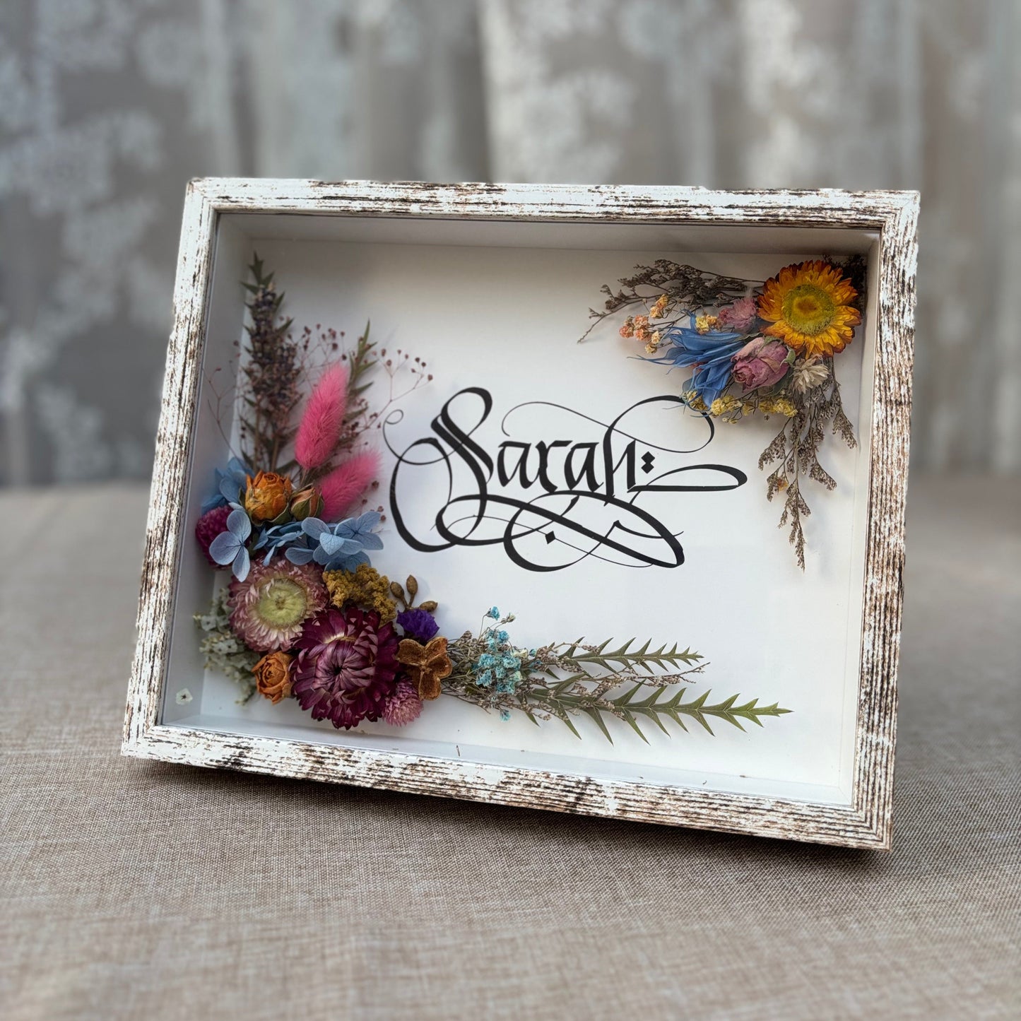 CUSTOM FLORAL FRAME WORKSHOP