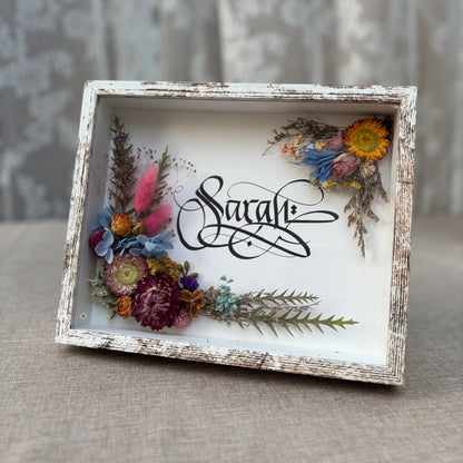 CUSTOM FLORAL FRAME WORKSHOP