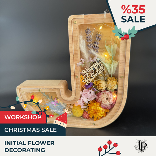INITIAL FLOWER DECORATING WORKSHOP