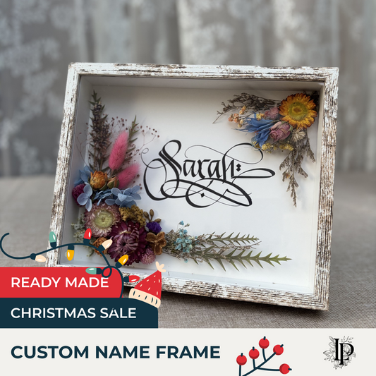 Ready Made Custom Name Frame