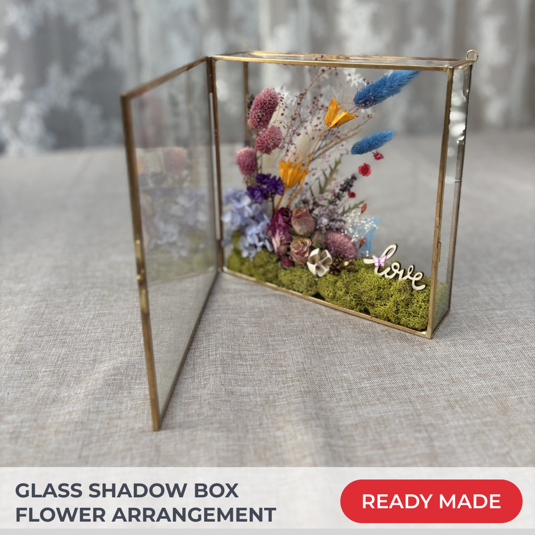 Ready Made Glass Shadow Box